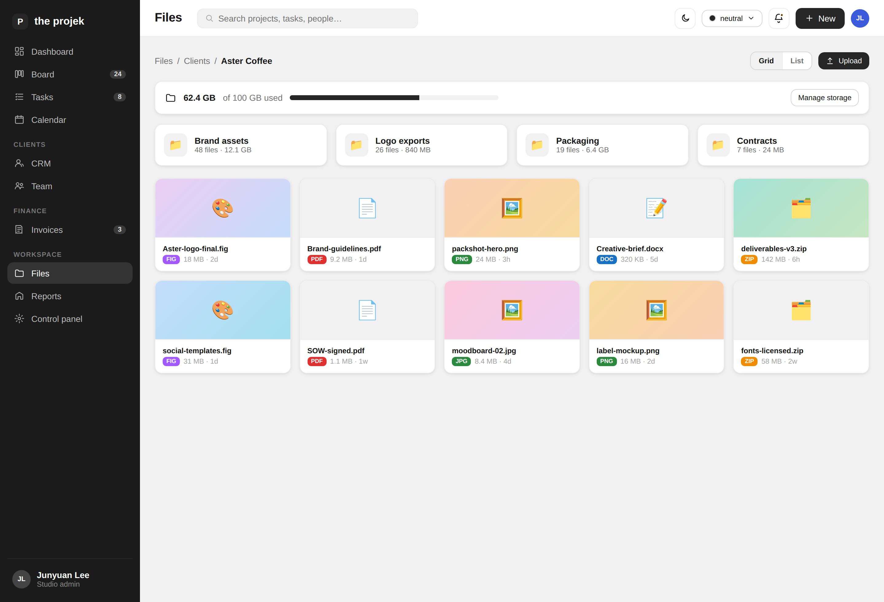 Files view preview